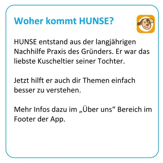 HUNSE Helps! Entstehungsgeschichte – aus Nachhilfe-Praxis entwickelt