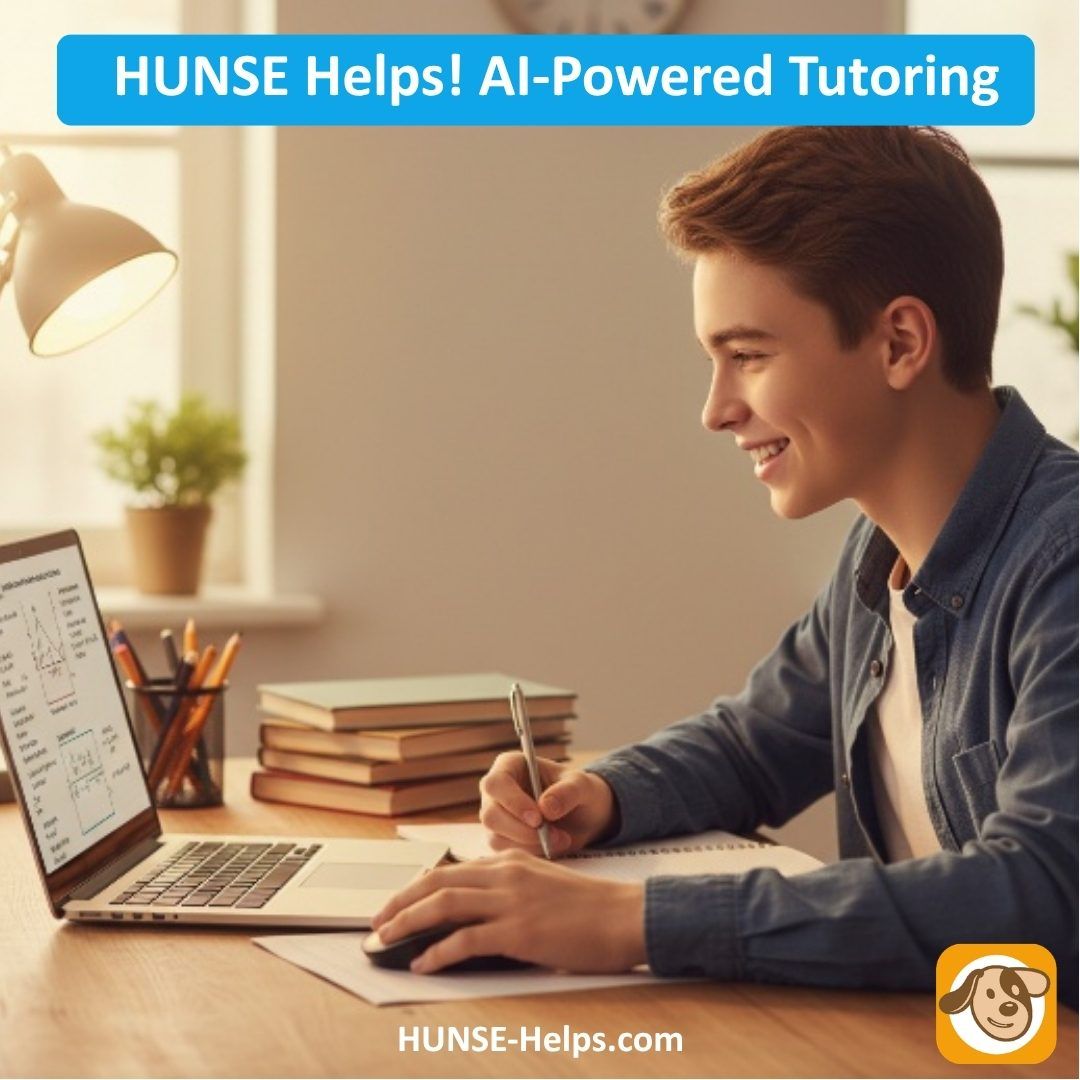 HUNSE Helps! AI-powered learning platform for students – overview